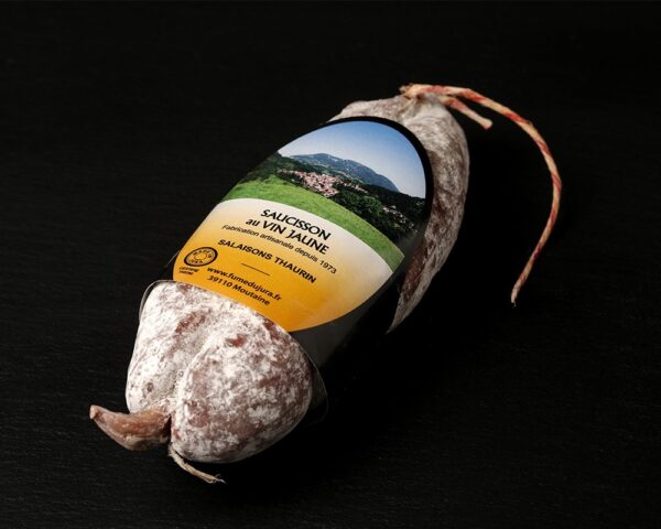 Saucisson vin jaune - sous vide - la pièce 250 gr